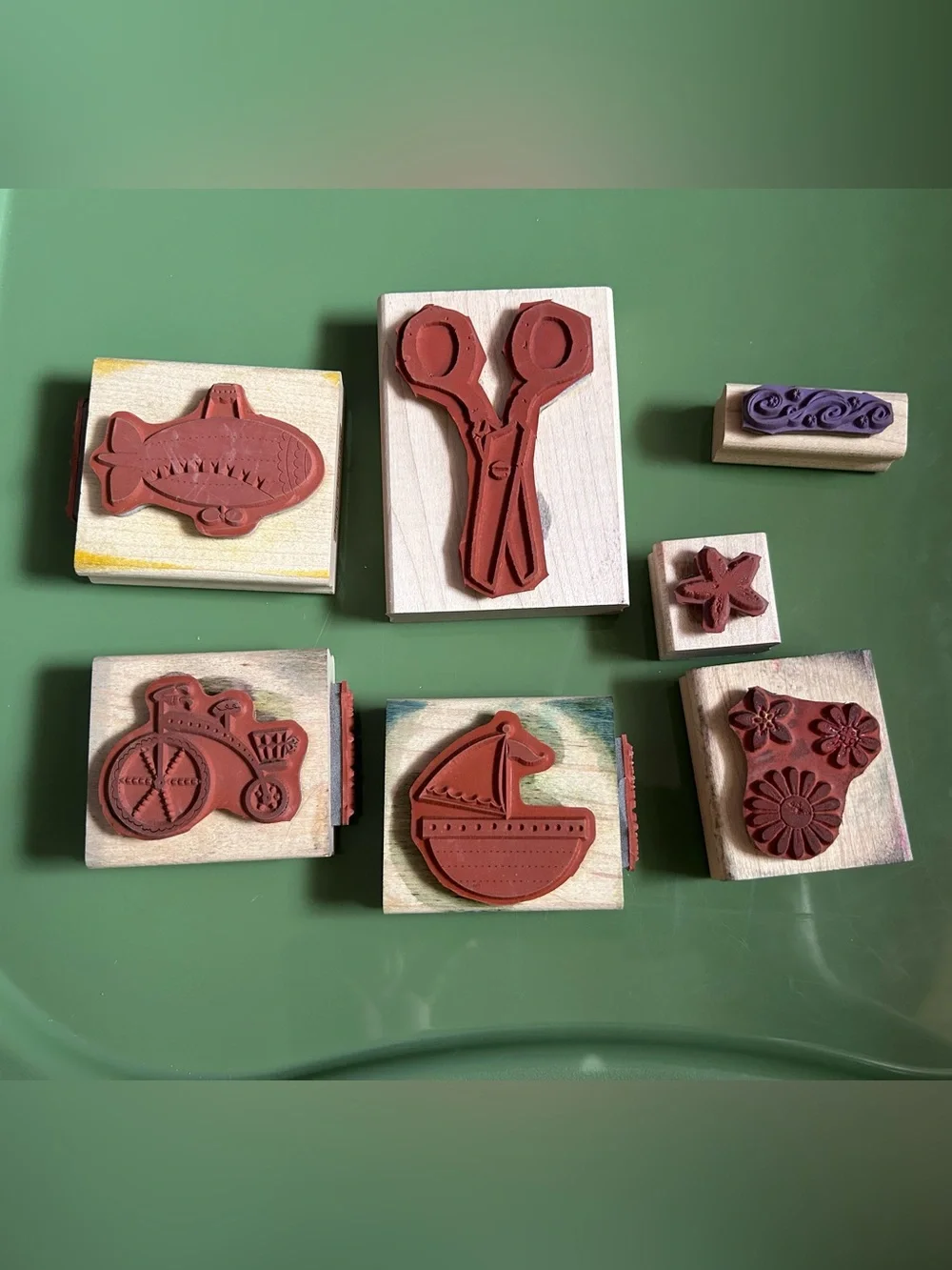 Wooden Stamp Set